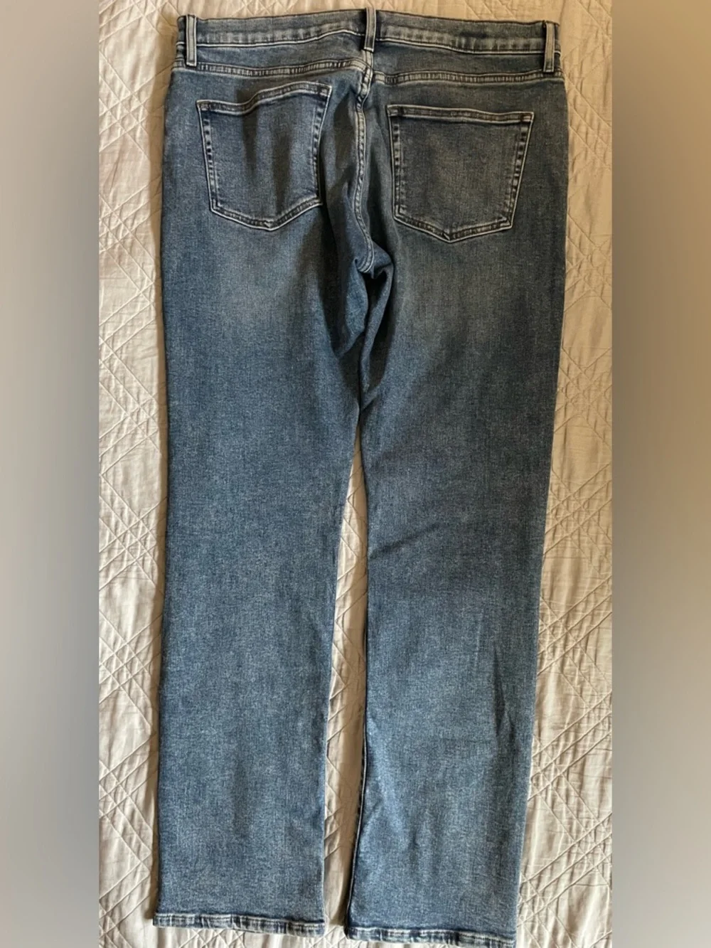 J.‎ CREW 770M Straight-fit stretch jean in medium wash Size 34 $148 BX863